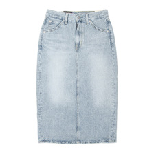 Levi's WOMEN'S HIGH RISE BACK SLIT SKIRT RIVETING CLEAN HEM 001VH-0001/001VH0001画像