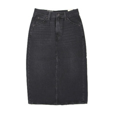 Levi's WOMEN'S HIGH RISE BACK SLIT SKIRT WANDERING SPIRIT CLEAN 001VH-0004/001VH0004画像