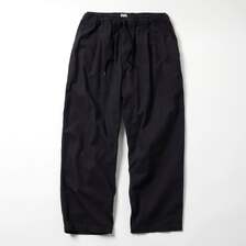 GOLD COTTON &times; SILK DUCK 1TUCK EASY PANTS GL42507画像