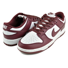 NIKE DUNK LOW RETRO wht/redwood-gym red DV0833-115画像