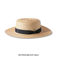 ANIMALIA Straw Boater Hat AN25SU-CP06画像