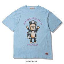 ANIMALIA 5.6 oz S/S T-Shirts - SKUNKEWPIE - AN25SU-TE04画像