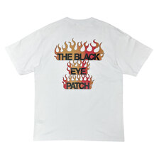 Black Eye Patch NAME IN FLAMES TEE画像