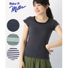 Miller パネルリブ 半袖 Tシャツ 807C画像