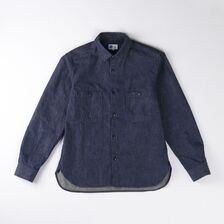JAPAN BLUE JEANS 10oz Military Denim Work Shirt JBLS10155S画像