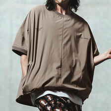 GLIMCLAP Mini-ripstop nylon fabric short-sleeve pullover 18-043-GLS-CF画像