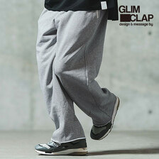 GLIMCLAP Wide straight sweat pants 18-048-GLS-CF画像