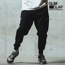 GLIMCLAP Mini-ripstop nylon fabric jogger pants 18-045-GLS-CF画像