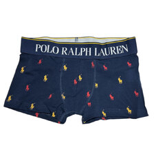 POLO RALPH LAUREN RM3-X102L KNIT LOW-RISE NAVYxYELLOW画像