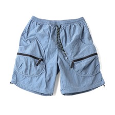 gym master リップストップナイロンドロップポケットショーツ G533713画像