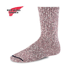 RED WING Cotton Blend Ragg Crew / Hot Burgundy 97661/67657画像