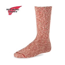 RED WING Cotton Blend Ragg Crew / Rust 97169/97646画像