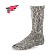 RED WING Cotton Blend Ragg Crew / Black 97167/97644画像