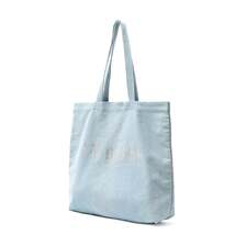 X-girl RHINESTONE STARDUST LOGO TOTE BAG 105252053001画像