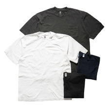 Los Angeles Apparel Short Sleeve Garment Dye Pocket T-Shirt 1809GD画像