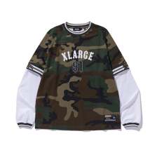 X-LARGE XLARGE 91 LAYERD L/S TEE 101252011001画像