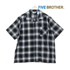 FIVE BROTHER LIGHT FLANNNEL ONE-OP SHIRTS 152530画像
