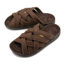 MALIBU SANDALS ZUMA LX CARVING BISON BROWN/BISON BROWN MS026002画像