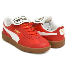 PUMA PALERMO PREMIUM FOR ALL TIME RED - WARM WHITE 401744-03画像