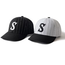 Subciety Stripe snapback cap 150-86004画像