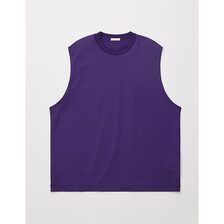 ULTERIOR SUVIN SUEDED TENJIKU SLEEVELESS TEE ULCS92-KA168画像
