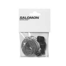 SALOMON QUICKLACE KIT FTW SILVER/BLACK/BLACK L47379400画像