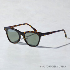 OWN #14 TORTOISE / GREEN OW-14TT-GRN画像
