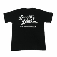 Langlitz Leathers LLC-003 Short Sleeve T-shirt Type A LLC-003 TYPEA画像