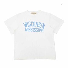 REMI RELIEF HARD SP加工20/-天竺 S/S TEE - WISCONSIN - RN28369139画像