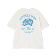 AVIREX FOAMING T-SHIRT "AVIRTEX USA" 7835134032画像