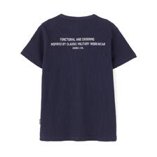 AVIREX WAFFLE CREWNECK T-SHIRT "V&E" 7835134074画像