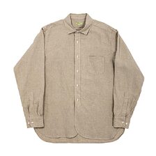 Workers Square Collar Shirt Linen画像