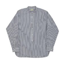 Workers Band Collar Shirt Poplin画像