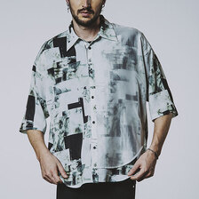 NO ID. BLACK ハーフスリーブレイヤードBIG-SH 456006-244S画像