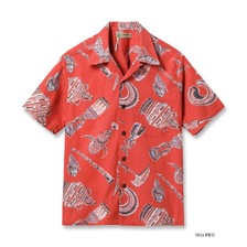 SUN SURF Lot No. SS39502 / COTTON LINEN SLUBYARN OPEN SHIRT &ldquo;NATIVE MASK&rdquo;画像