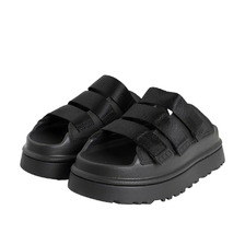 UGG GOLDENGLOW SLIDE BLACK 1167430画像