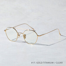 OWN #17 GOLD TITANIUM / CLEAR OW-17GD-CL画像