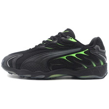PUMA INHALE PUMA BLACK/GREEN GLARE 401560-01画像