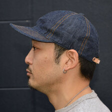 HIGHER ロングブリムキャップ(デニム) HO25005C画像