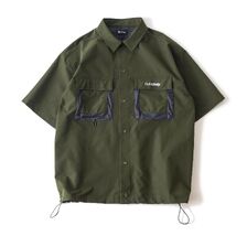 Subciety Ripstop cargo pocket shirt 105-22869画像