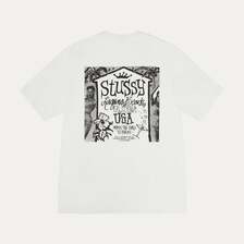 STUSSY BEACH HOUSE TEE PIGMENT DYED画像