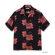 SUN SURF Lot No. SS39412 / RAYON HAWAIIAN SHIRT &ldquo;CORAL HIBISCUS&rdquo;画像
