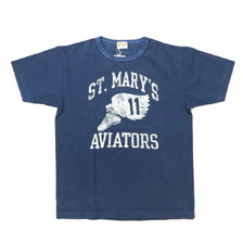 Whitesville Lot No. WV79533 PIGMENT DYE T-SHIRT "ST. MARY'S AVIATOR"画像