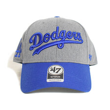 '47 Brand Dodgers Granite Script '47 MVP Charcoal &times; Royal GRNSC12ETP画像