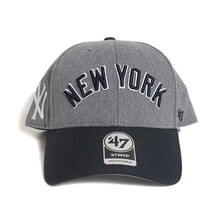 '47 Brand Yankees Granite Script '47 MVP Charcoal &times; Navy GRNSC17ETP画像