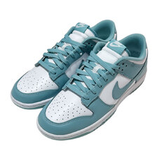 NIKE DUNK LOW RETRO WHITE/DENIM TURQUOISE DV0833-106画像
