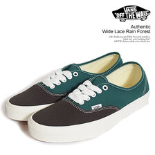 VANS Authentic Wide Lace Rain Forest VN000BW5CI2画像
