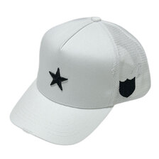 YOSHINORI KOTAKE SMALL STAR LOGO MESH CAP WHITE画像