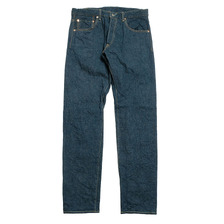 ONI DENIM High Rise Relax Tapered 15oz Crushed Concrete Denim 緯糸グレイッシュオリーブ ONI-902CCD画像