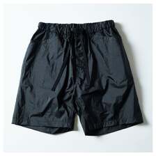 POST OVERALLS #3319S-MTB E-Z Chinois De Luxe Shorts : metallic taffeta black画像
